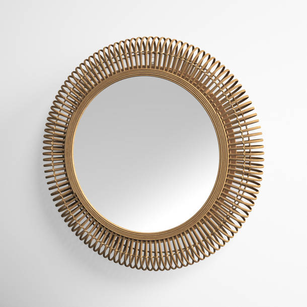 Teagan Solid Wood Rectangle Wall Mirror & Reviews Joss & Main